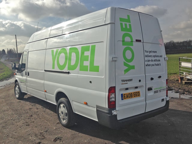 Photo of vehicle with graphics